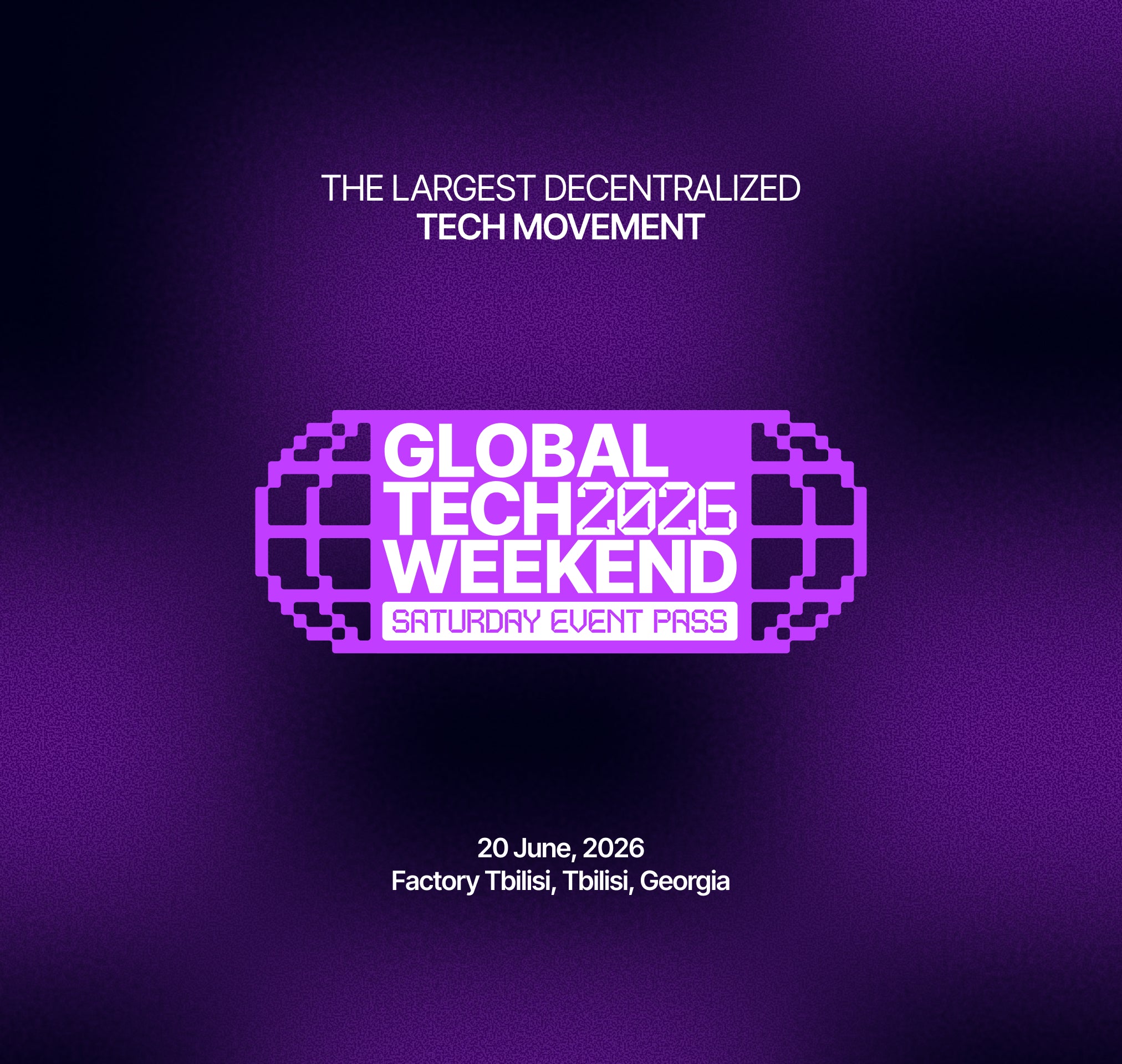 Saturday Main Event Pass