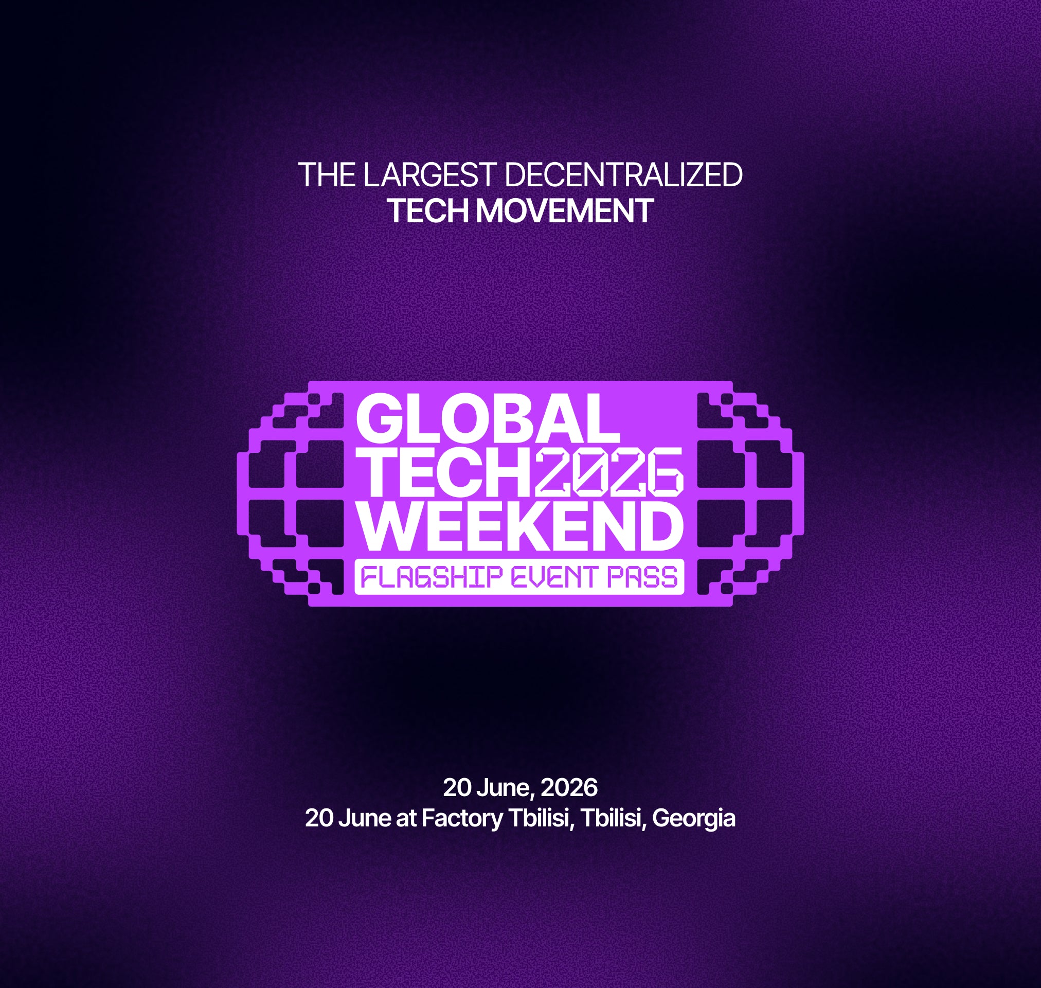 Flagship Event  - June 20 Pass